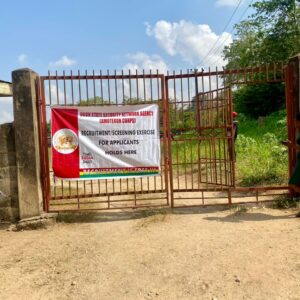 Recruitment and screening programme.